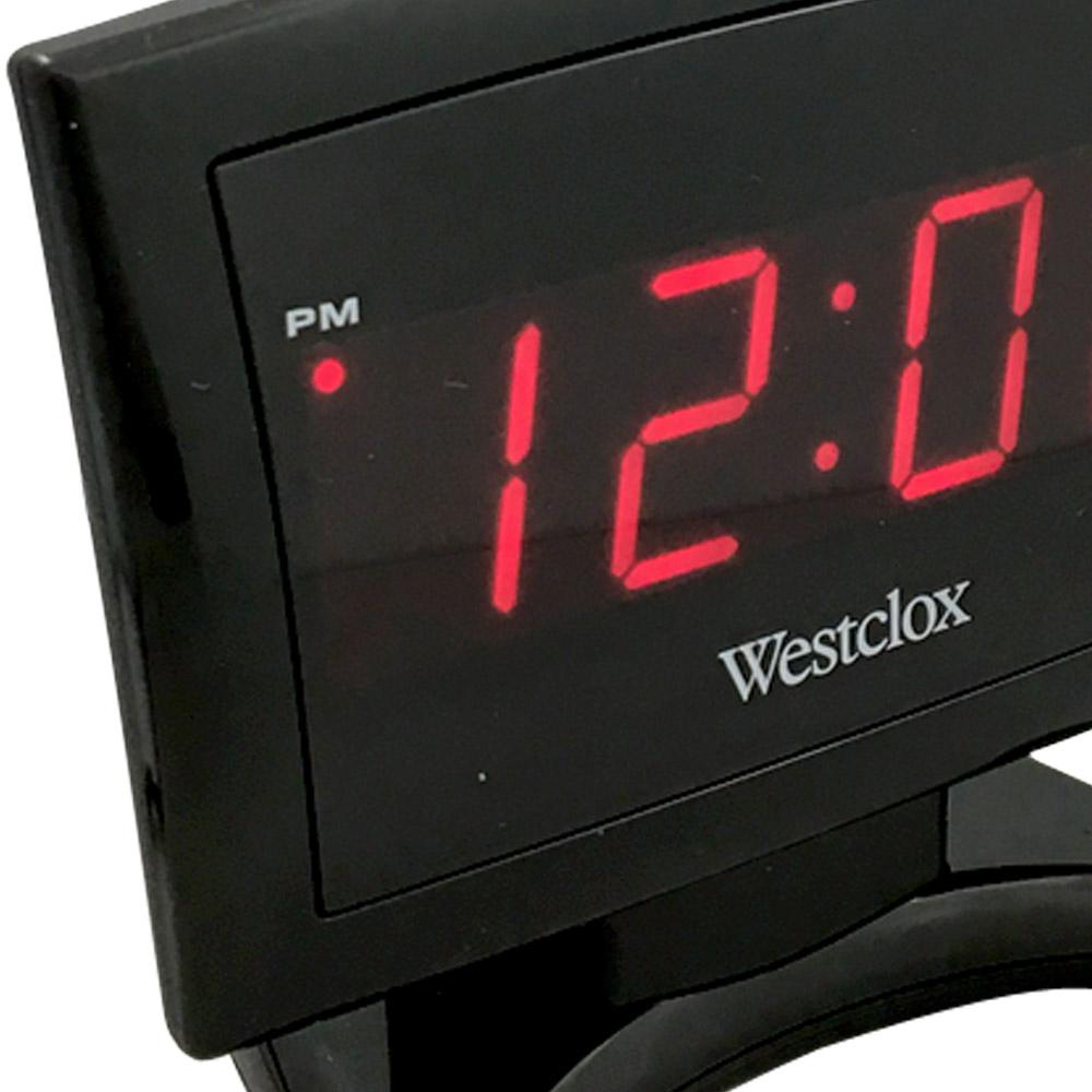 Plasma Size Display LED Alarm Clock