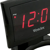Plasma Size Display LED Alarm Clock