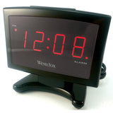 Plasma Size Display LED Alarm Clock