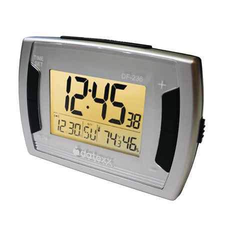Desk Alarm Clock/Calendar with Temperature and Humidity