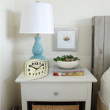 Electric Powered Analog Alarm Clock